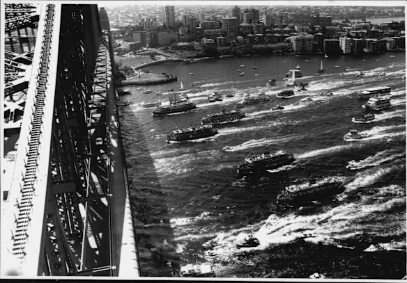 Sydney Ferry Boat Race. February 28, 1988.
