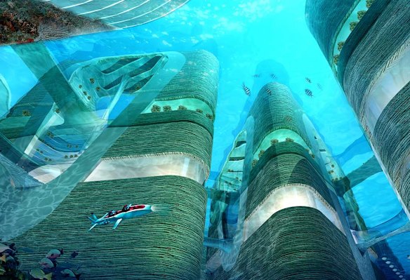 Inside look at China's 'floating city'