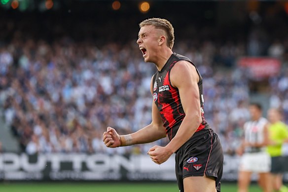 Pronto para ir: Espera-se que a estrela de Essendon, Nate Caddy, esteja pronta para enfrentar os Hawks no sábado.