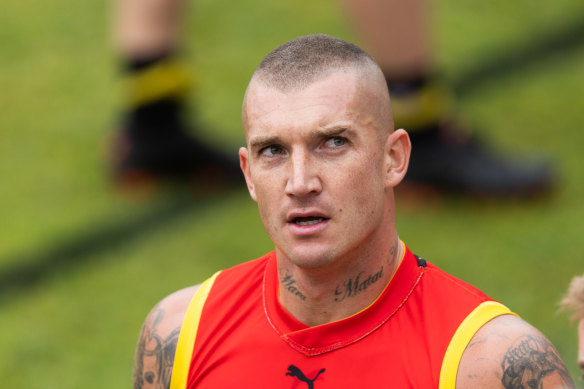Dustin Martin was subbed off against Adelaide because of injury, but the Tigers expect him back for Saturday’s clash against the Western Bulldogs.