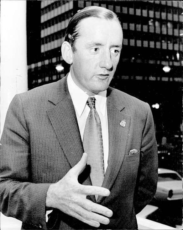 Tim Fischer, who spoke out about the prosecution of draft dodgers in NSW State Parliament, 1971. 