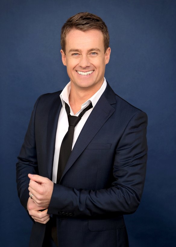 TV host Grant Denyer has walked away from a rally crash in Victoria