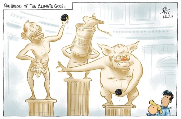 The Canberra Times' editorial cartoon for Tuesday, February 26, 2019.