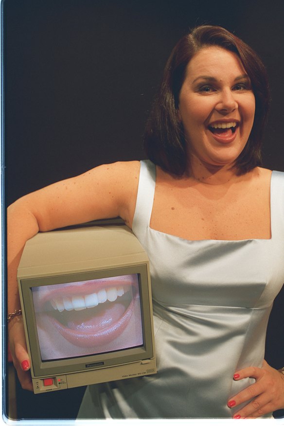 Julia Morris became a household name in the 1990s after appearing on Full Frontal.