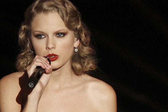 Country popette Taylor Swift.