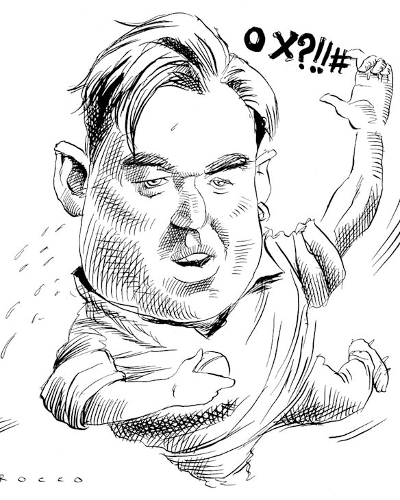 The original incarnation of Shane Warne was not backwards in coming forward.