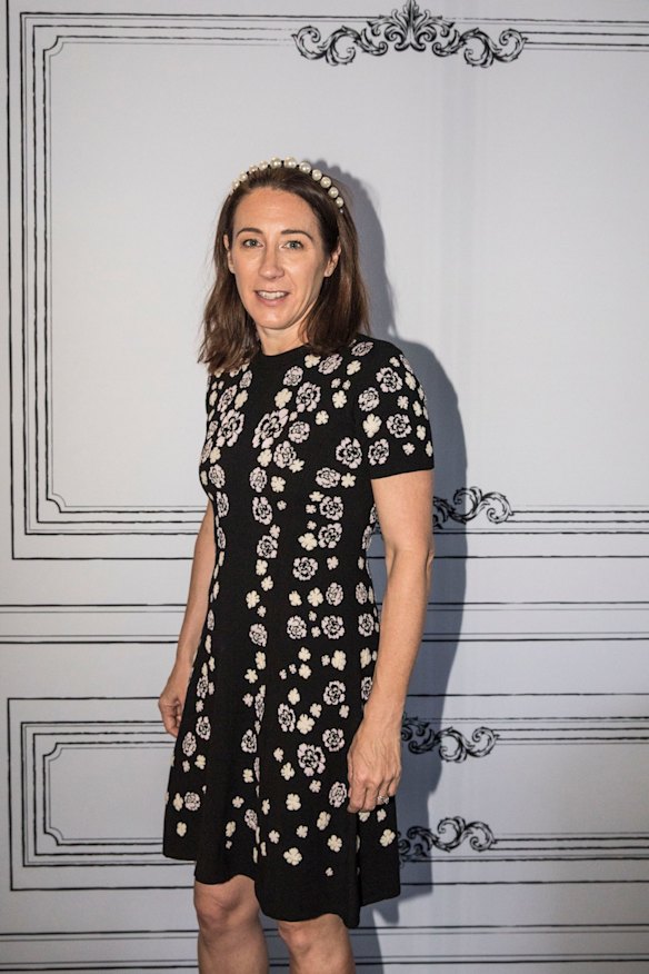 Edwina McCann, editor-in-chef of Vogue Australia, at the Everest.