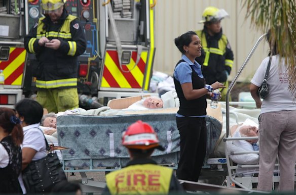 Nursing home fire
