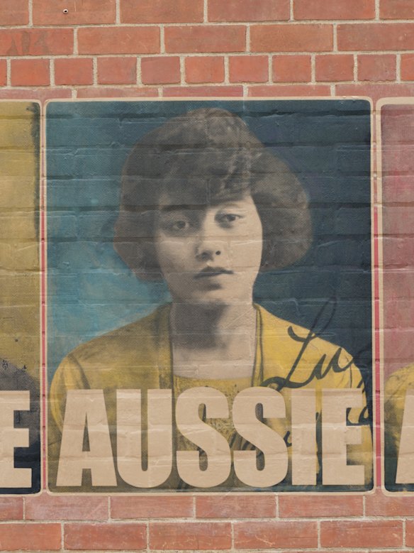 A portrait of Lucy Maud Lem Cue is among the latest in Drew’s poster series.