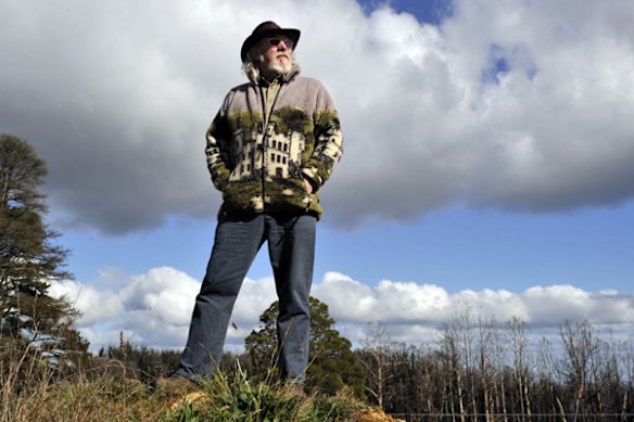 Roger Cook, a Kinglake resident who lost his home in the fires.