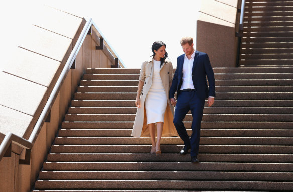 Prince Harry and Meghan, Duchess of Sussex in 2018.