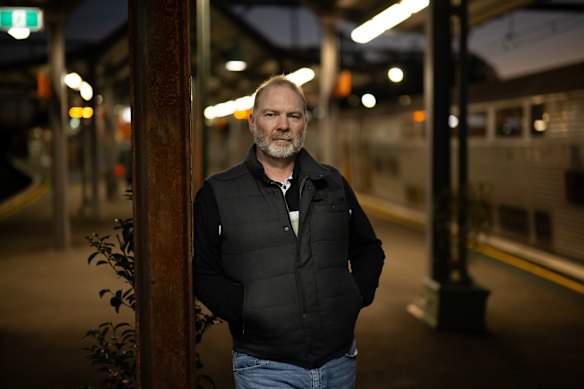 Twice a week, Shane Donaldson gets to Springwood station before 6am, to commute to Wynyard for work.