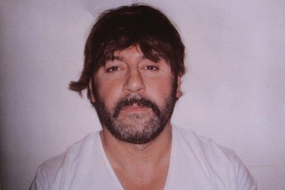 Tony Mokbel sporting the now-infamous wig.
