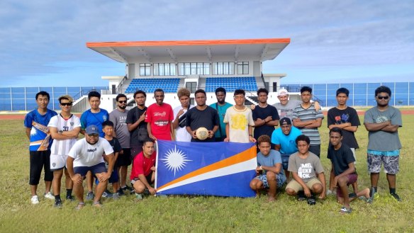 Could these lads be part of the Marshall Islands’ first national team?