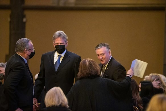 Eddie McGuire and Sam Newman.