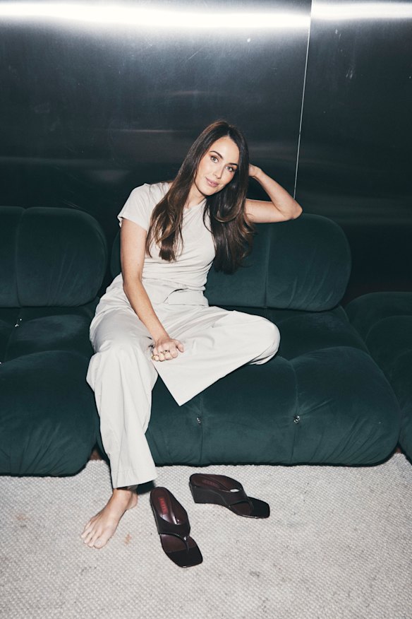 Hatzis says her “childhood wardrobe was very much defined by the 1980s and ’90s.”