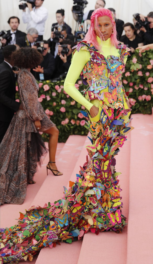 Keiynan Lonsdale arrives on the red carpet for the 2019 Met Gala, the annual benefit for the Metropolitan Museum of Art's Costume Institute, in New York, New York, USA, 06 May 2019. The event coincides with the Met Costume Institute's new spring 2019 exhibition, 'Camp: Notes on Fashion', which runs from 09 May until 08 September 2019.  EPA/JUSTIN LANE The Metropolitan Museum of Art's Costume Institute benefit gala celebrating the opening of the "Camp: Notes on Fashion" exhibition on Monday, May 6, 2019, in New York. 