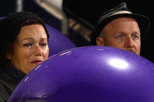Dockers hold pre-game tribute to Maslin family