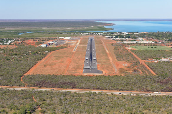 Broome International Airport: Small and efficient.