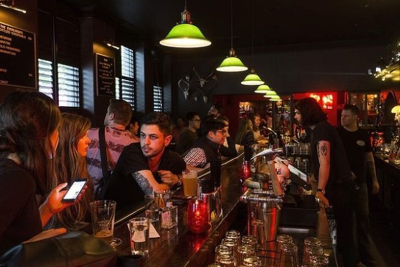 American dive bar: Heartbreaker in the CBD.