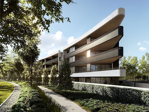 Artist impression of Addval Development's $110 million Estate complex 