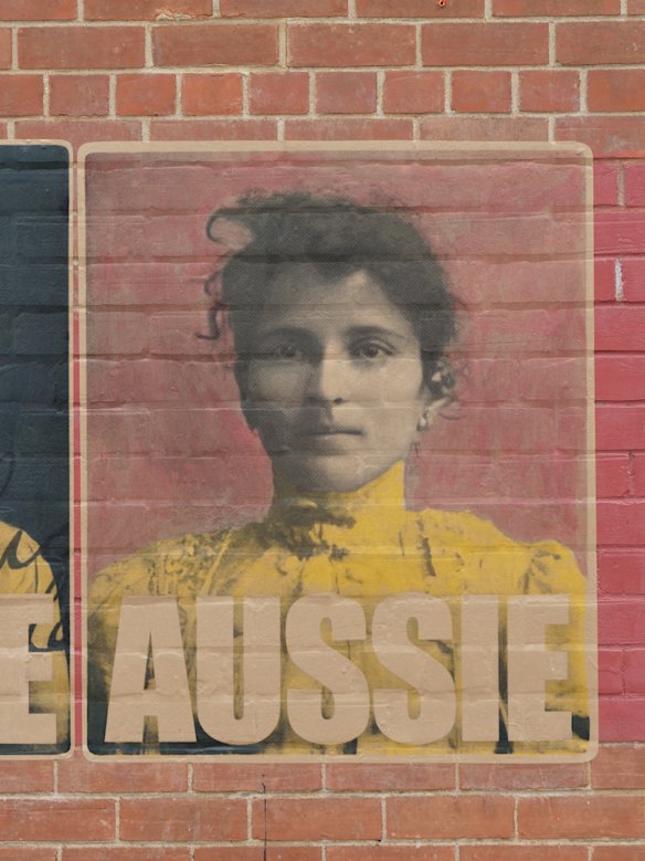 Khazoon Coory is featured on one of the latest Aussie posters.