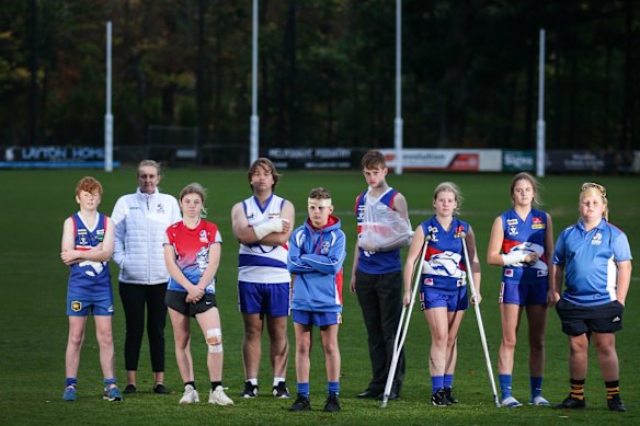 In May, 2021, local football teams were trying to take the field between lockdowns. But because they'd lost condition over the 2020 season, many players were getting injured and teams were struggling for a full complement.
