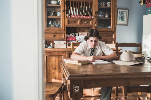 The Bonner family live on a property near Breeza, over an hour from Tamworth. The oldest son Max goes to boarding school at Farrer Agricultural High School in Tamworth.
