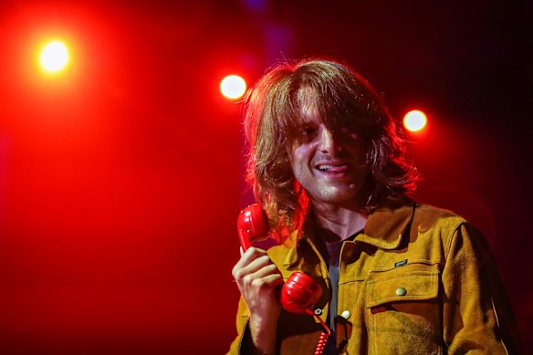 Scottish singer/songwriter Paolo Nutini performs at Bluesfest Melbourne.
