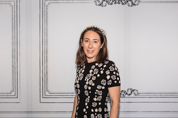 Edwina McCann at the TAB Everest horse race held at Royal Randwick Racecourse on October 13, 2018. Photo: Dominic Lorrimer