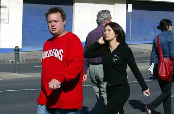 Carl Williams and former wife Roberta at the height of the gangland war.