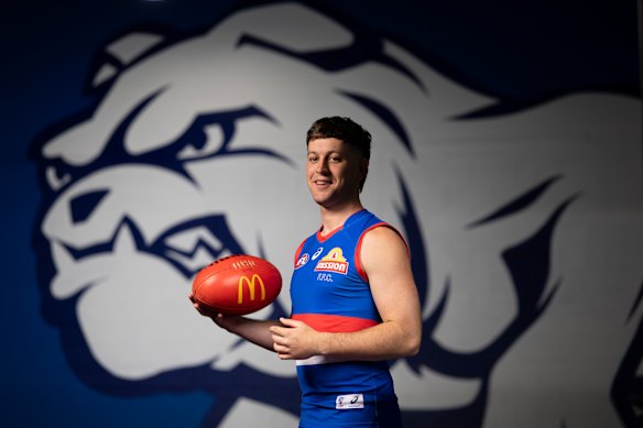 New boy: Former Port Adelaide star Zak Butters is already enjoying life as a Western Bulldog.