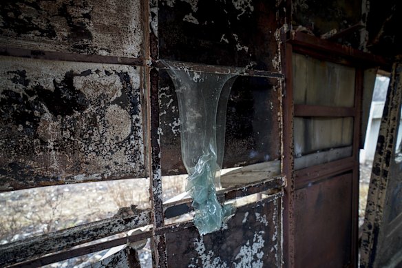 Mark Brooks' Upper Thowgla valley home near Corryong was completely destroyed. 