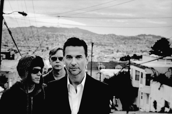 Depeche Mode in San Francisco, 2008.