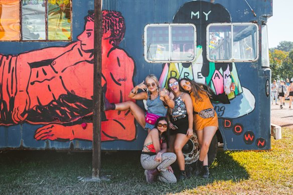 Festival goes near the Splendour in the Craft tent.