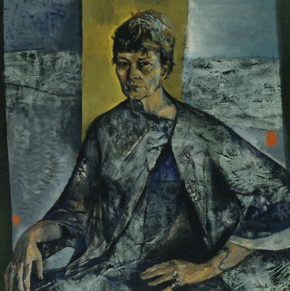The 1967 Archibald Prize winning portrait of Margo Lewers by friend Judy Cassab.