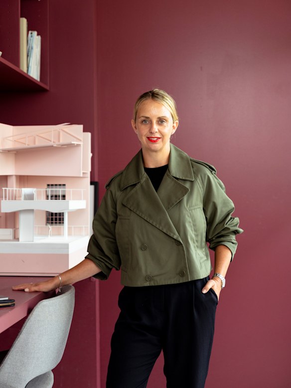 Emily Wombwell from SJB says a well-designed environment can entice staff back to the office. 