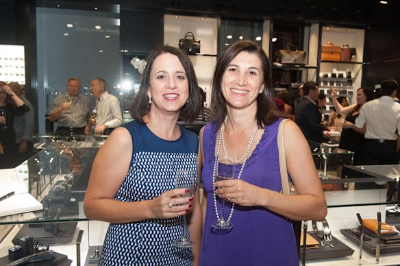 Melinda Stout and Angela Komninos.