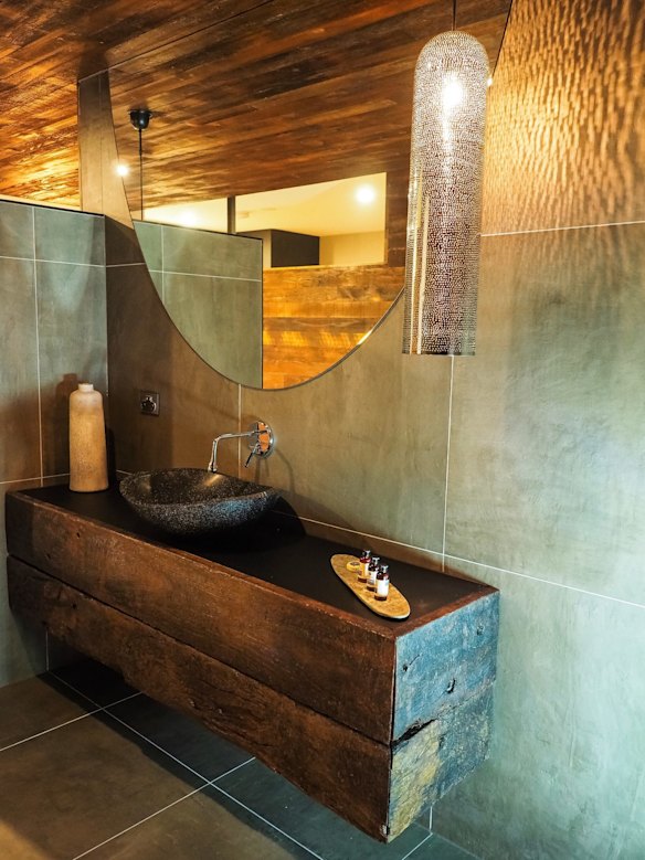 Clifftop at Hepburn's new villas are constructed from converted shipping containers.