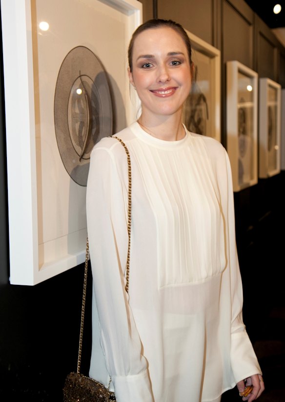 CJ Hendry at CJ HENDRY exhibition opening, Fitzroy. March 26, 2015.