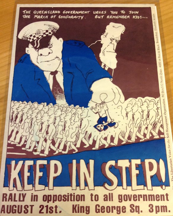 Brisbane protest posters