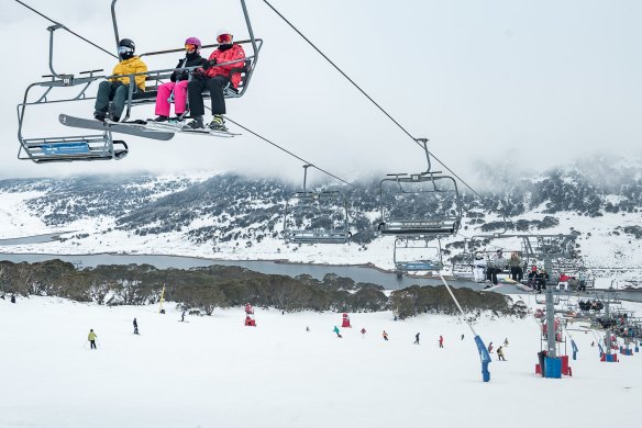 Social distancing and travel restrictions may make it difficult for snow resorts such as Falls Creek in Victoria to operate.