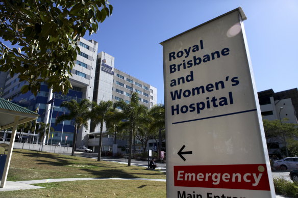 Royal Brisbane and Women’s hospital in Brisbane.