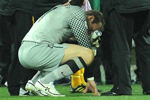 Shattered ... Mark Schwarzer.