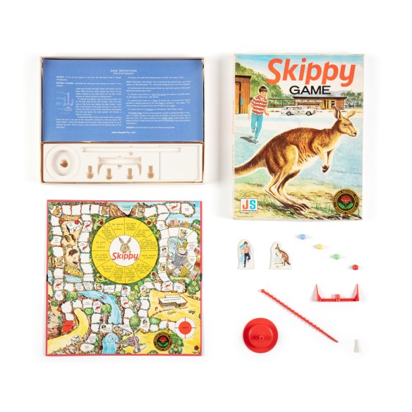 The Skippy board game.