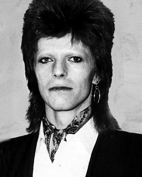 Bowie during his early years.