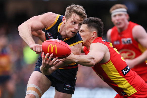 Rory Sloane, who retired earlier this year after 255 AFL games, has joined Nine.