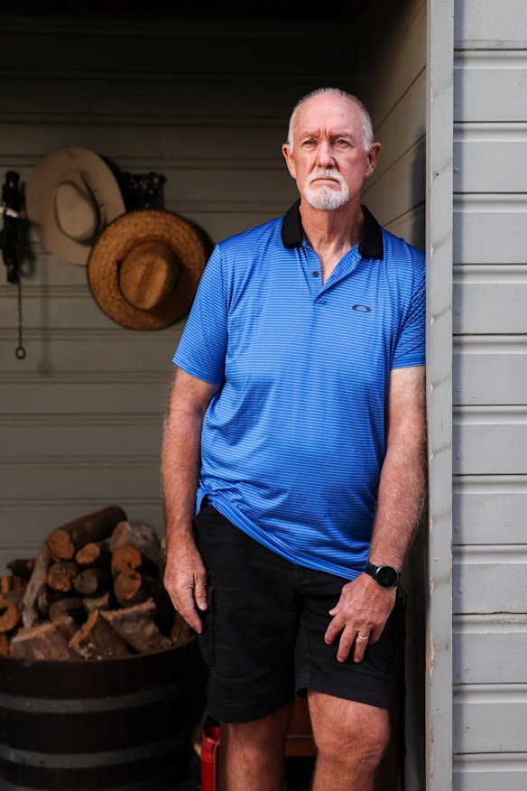 Goulburn farmer John Bell, 68, wears hearing aids that are near-invisible.
