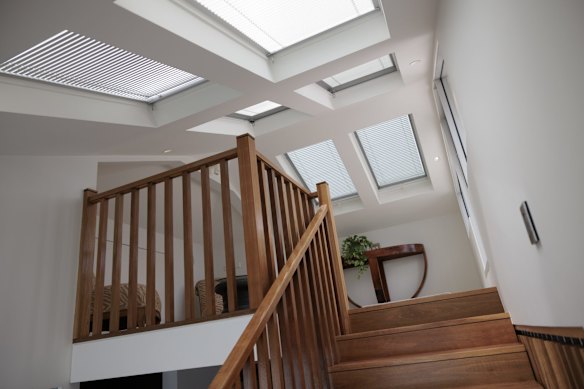 Entry to the top floor deck.