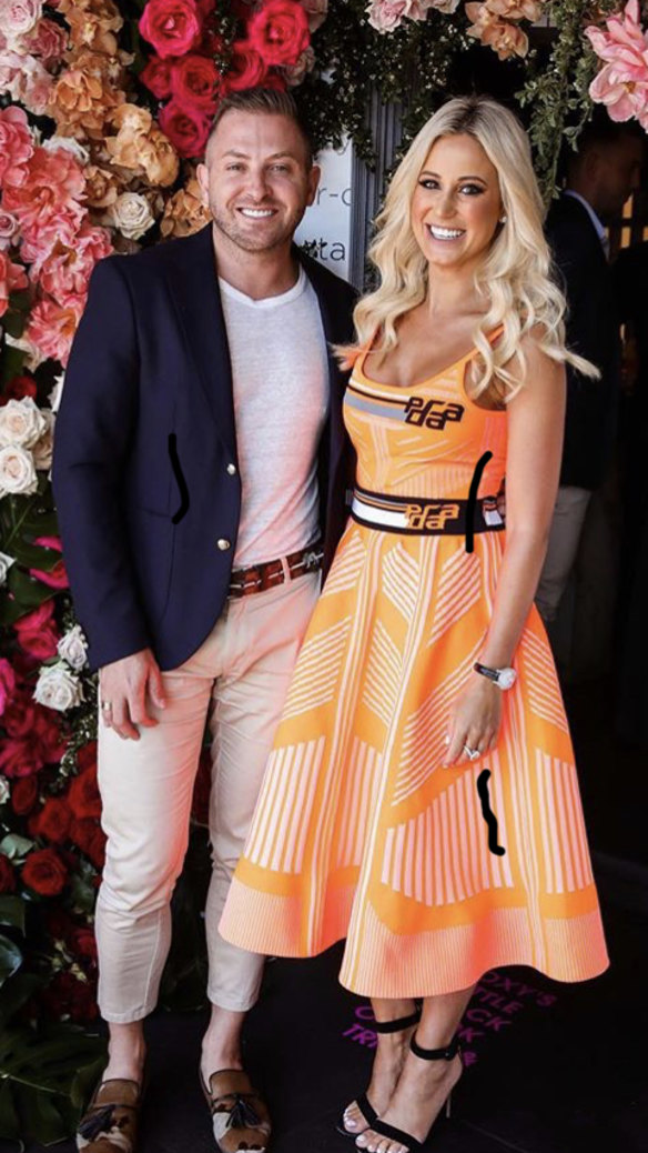 John Caldwell, all smiles on Wednesday on Instagram with his "publicist" Roxy Jacenko following his abrupt departure from KISS FM, just 24 hours prior.